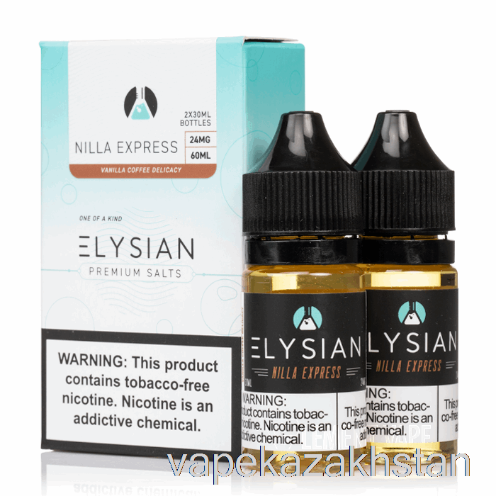 Vape Kazakhstan Nilla Express - Elysian SALTS - 60mL 24mg